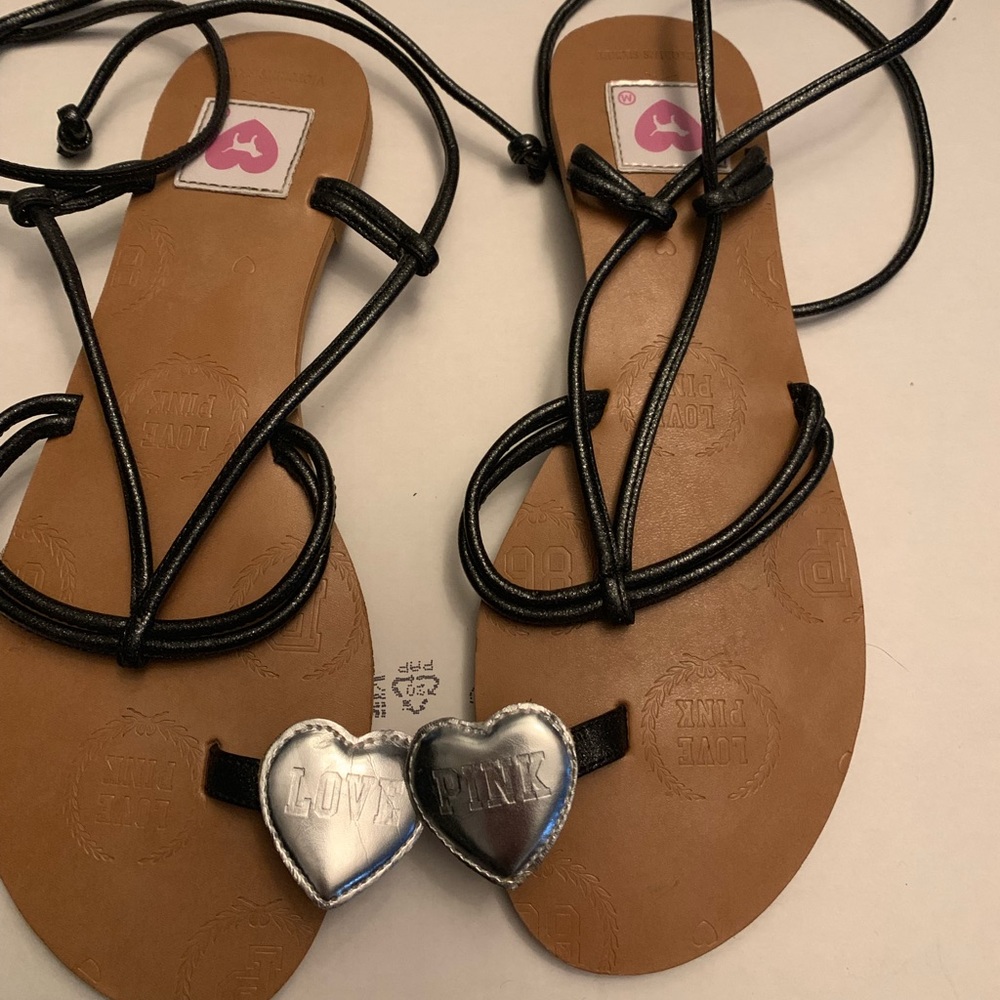 Pink Victoria secret sandals